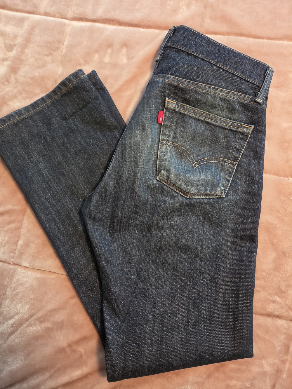 Dark Wash Levi's Jeans with Red Tab Size 30x32